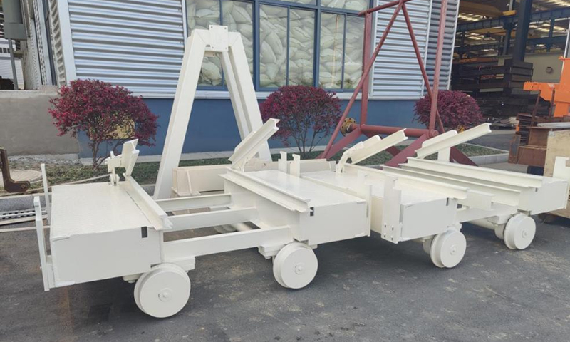 Carrello per ponti dopo autoclave