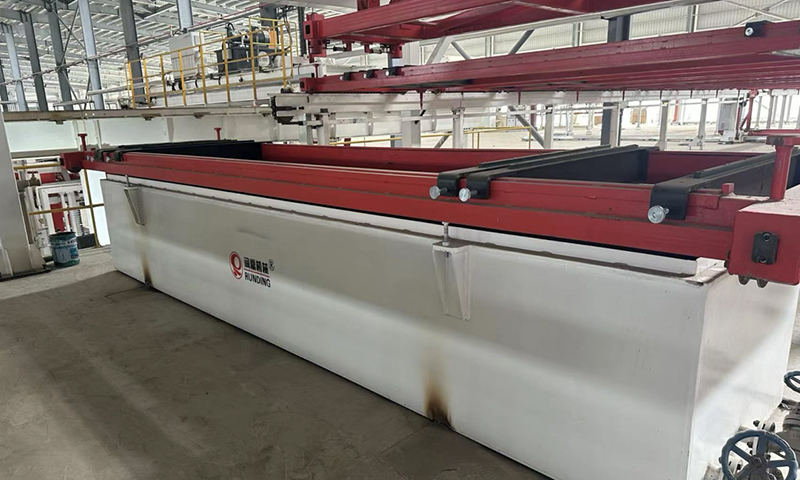 Vasca di immersione fluida imbalsamazione