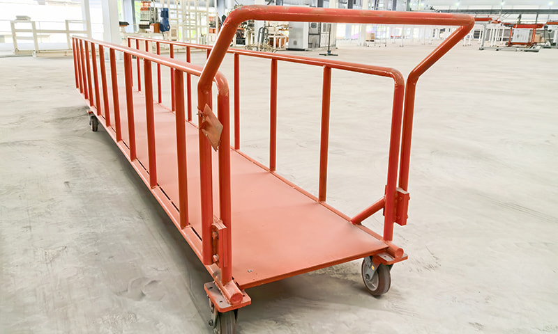 Carrello di trasferimento in mesh